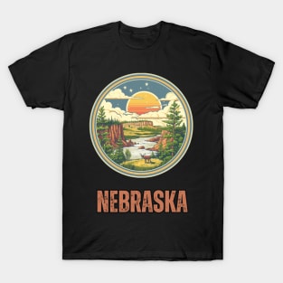 Nebraska State USA T-Shirt